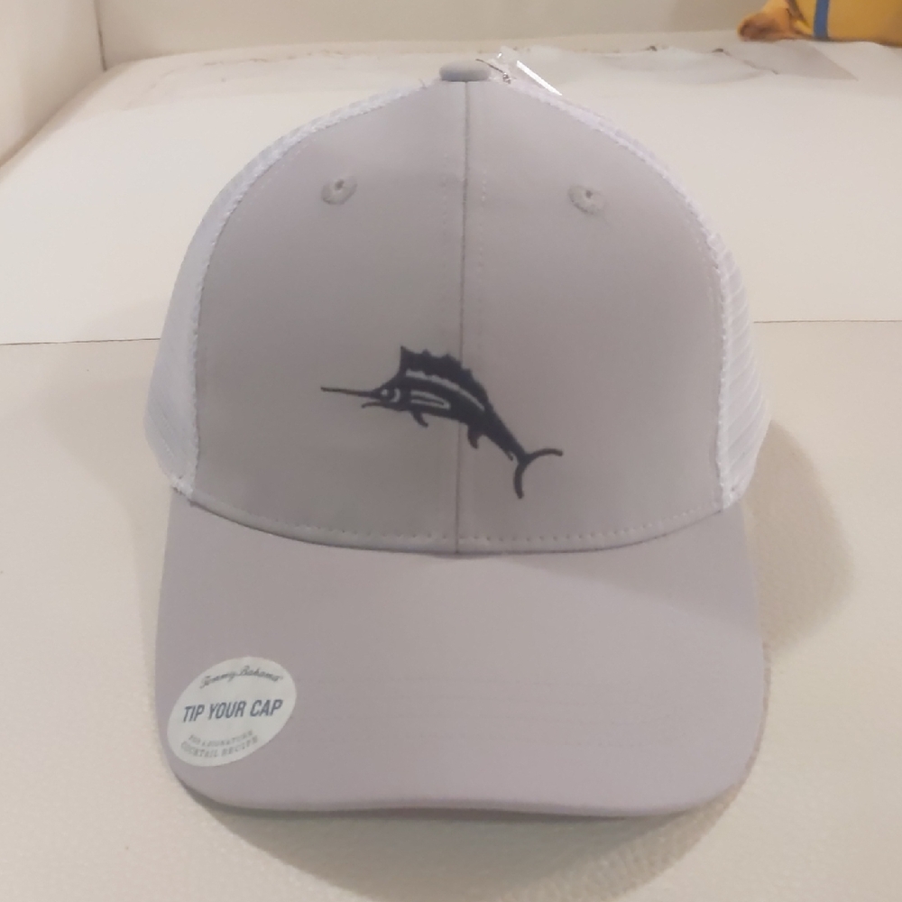 Tommy Bahama Tan/White Mesh Cap